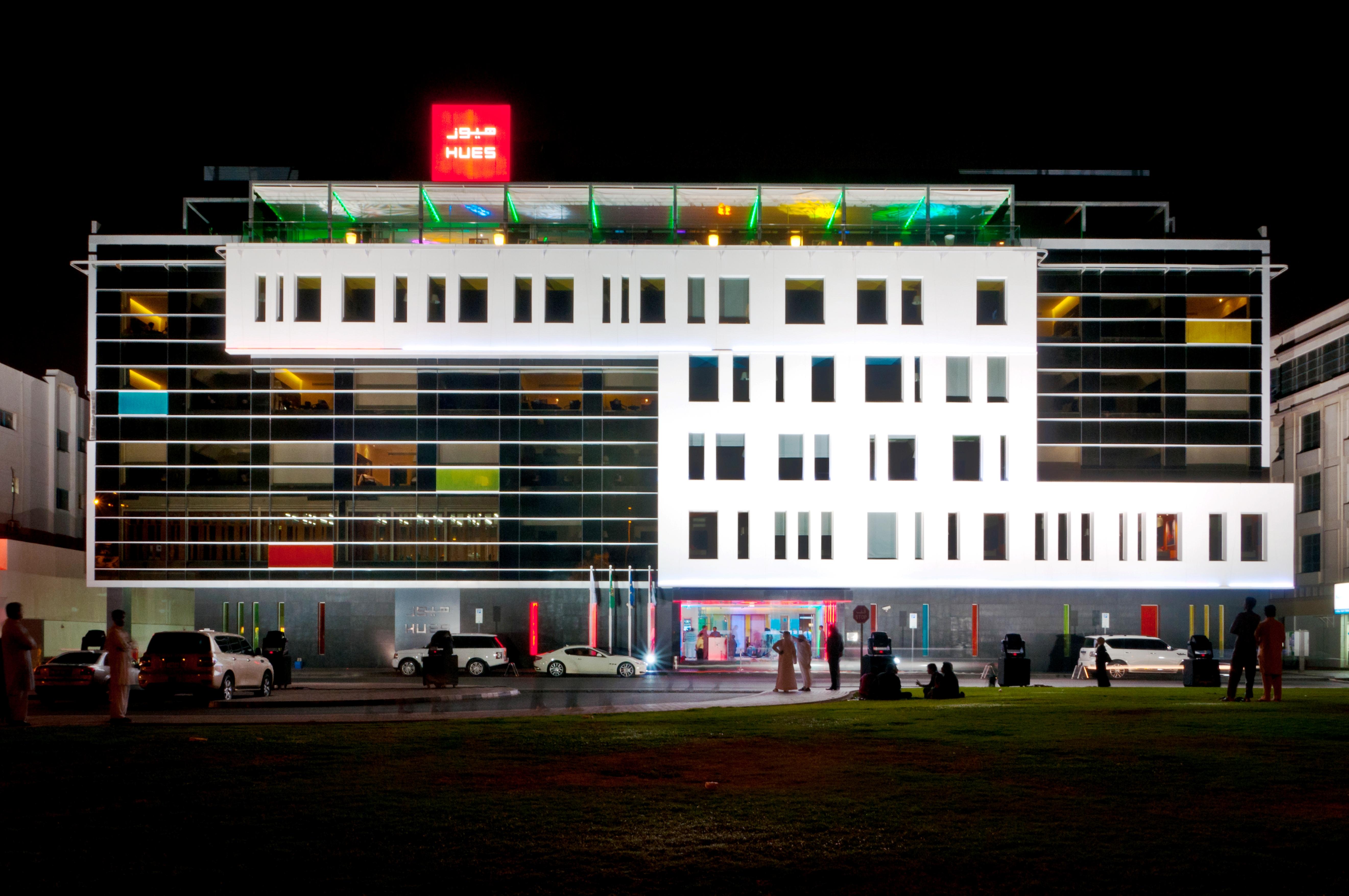 Hues Boutique Hotel Dubai Exterior foto